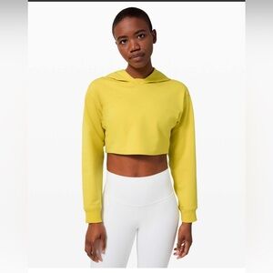 Lululemon All Ypurs Cropped Hoodie size 4-6